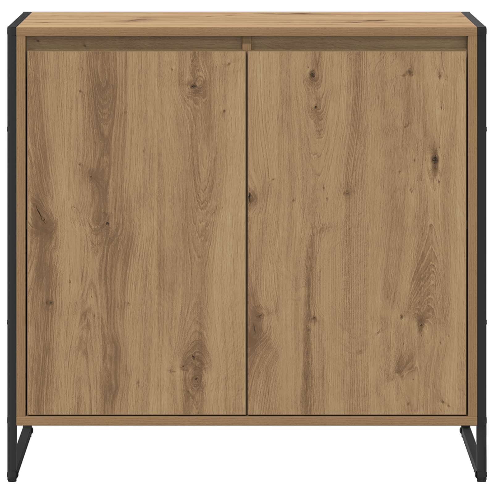 Boční Skříňka Umělecký Dub 79 X 36 X 75 Cm Kompozitní Dřevo