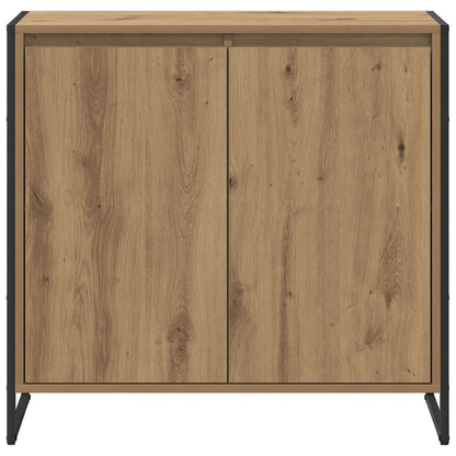 Boční Skříňka Umělecký Dub 79 X 36 X 75 Cm Kompozitní Dřevo