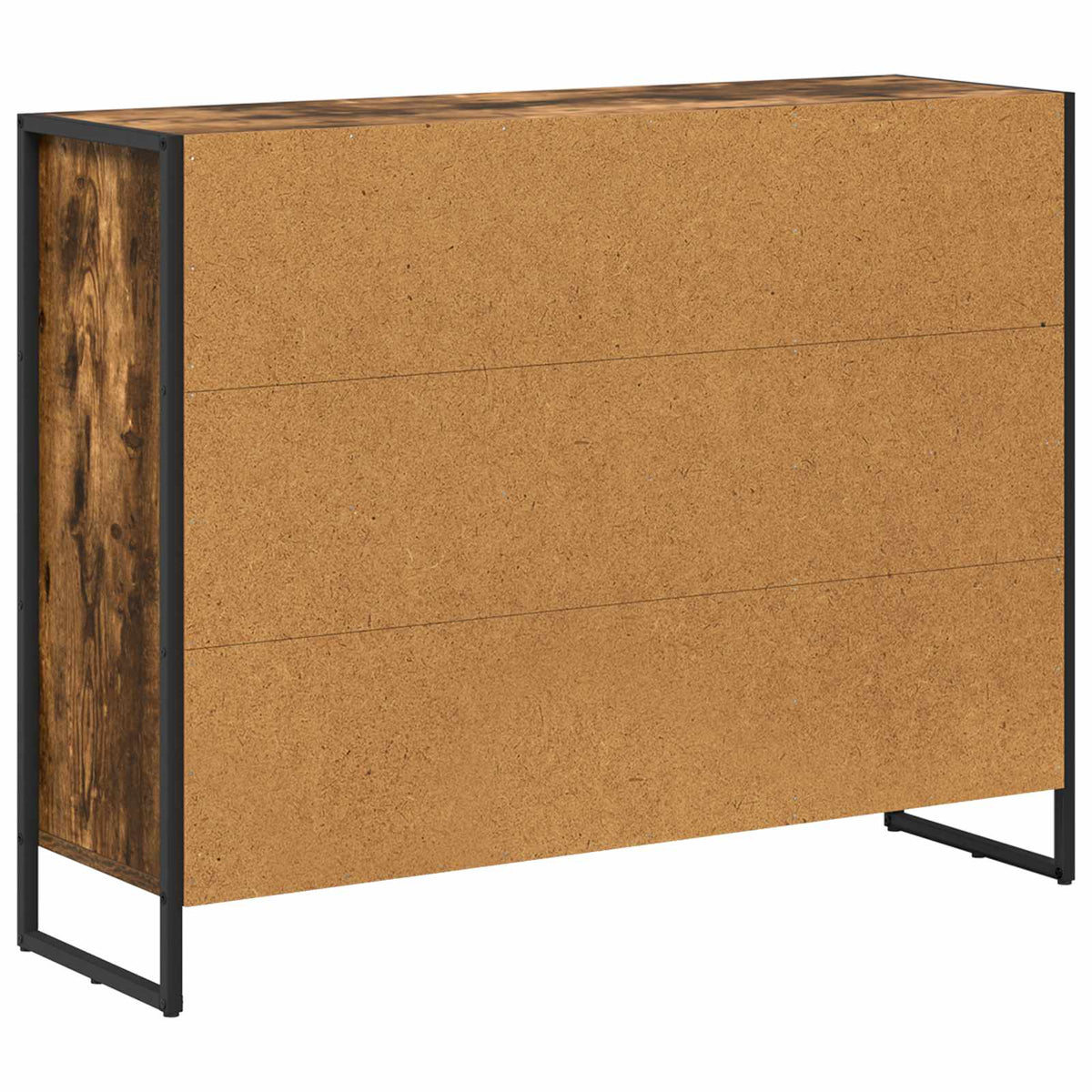 Boční Skříňka Kouřový Dub 96,5 X 30 X 75 Cm Kompozitní Dřevo