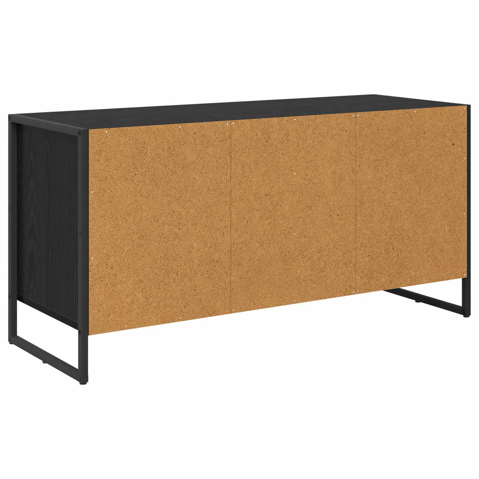 Televizní Skříň 100 X 36 X 49.5 Cm Černý Dub Kompozitní Dřevo