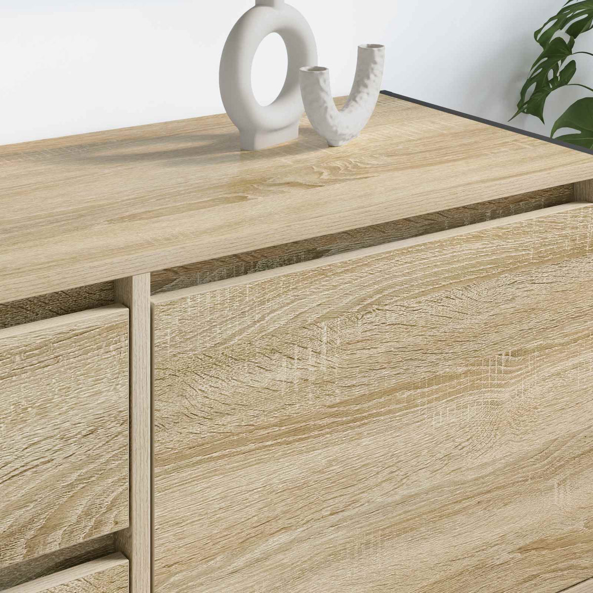 Televizní Skříň 100 X 36 X 49.5 Cm Sonoma Kompozitní Dřevo