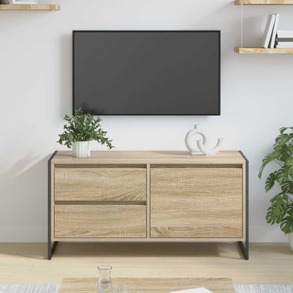 Televizní Skříň 100 X 36 X 49.5 Cm Sonoma Kompozitní Dřevo