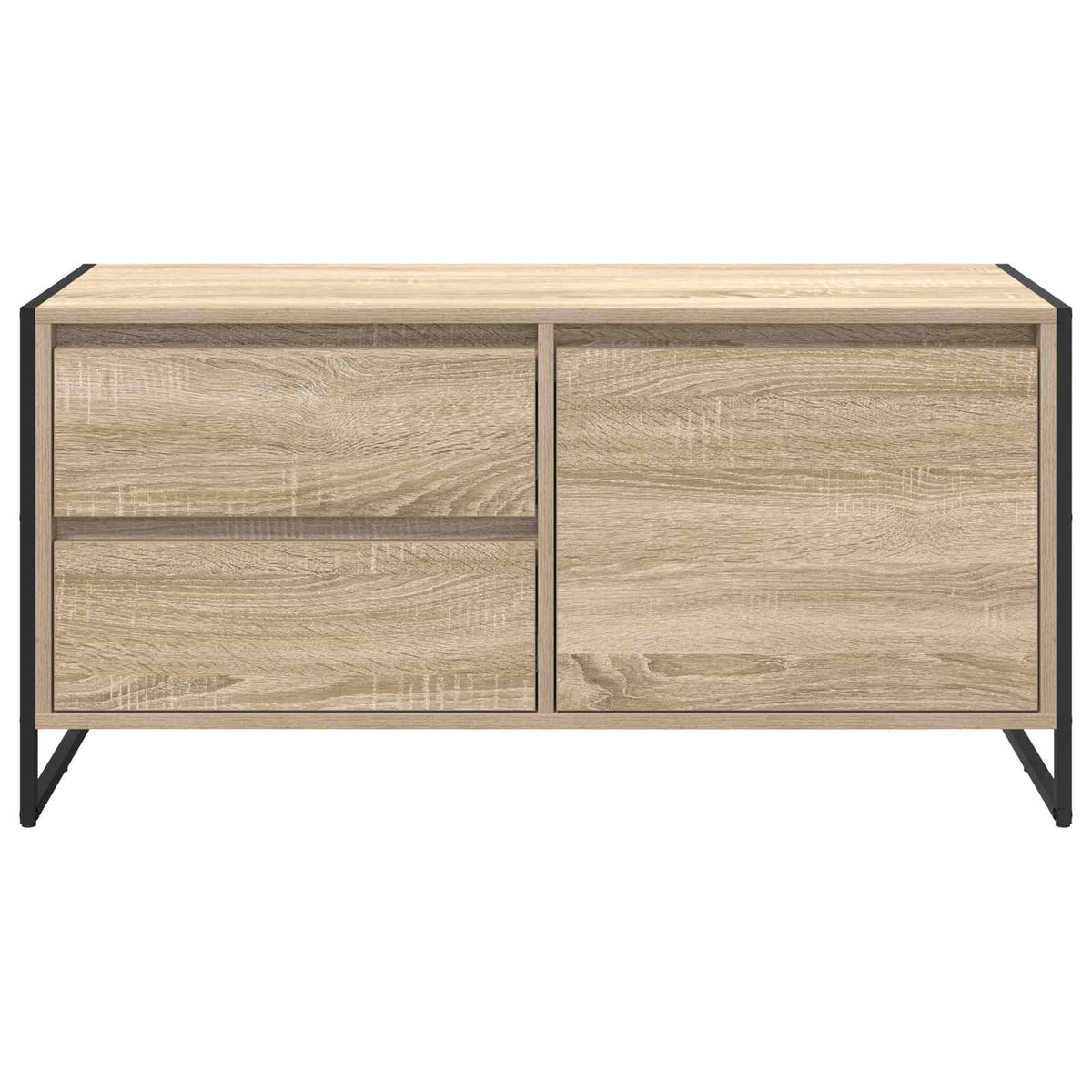 Televizní Skříň 100 X 36 X 49.5 Cm Sonoma Kompozitní Dřevo