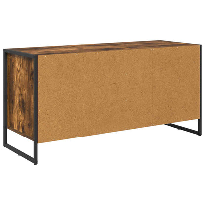 Televizní Skříň 100 X 36 X 49.5 Cm Kouřový Dub Kompozitní Dřevo