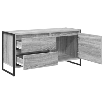 Televizní Skříň 100 X 36 X 49.5 Cm Šedá Sonoma Kompozitní Dřevo