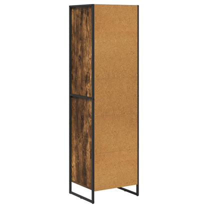 Knihovna Kouřový Dub 43 X 36 X 150.5 Cm Kompozitní Dřevo