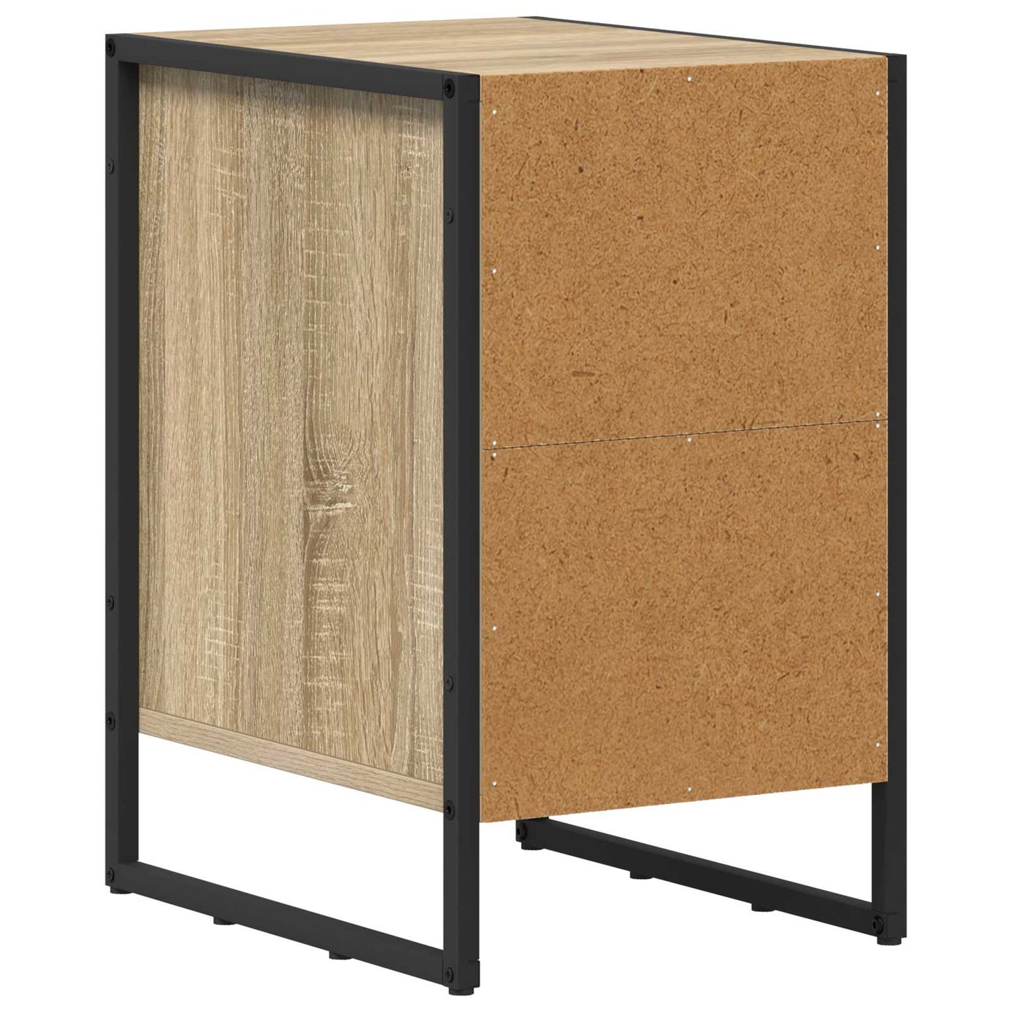 Noční Stolek 2 Ks Sonoma 39,5 X 30 X 50 Cm Kompozitní Dřevo