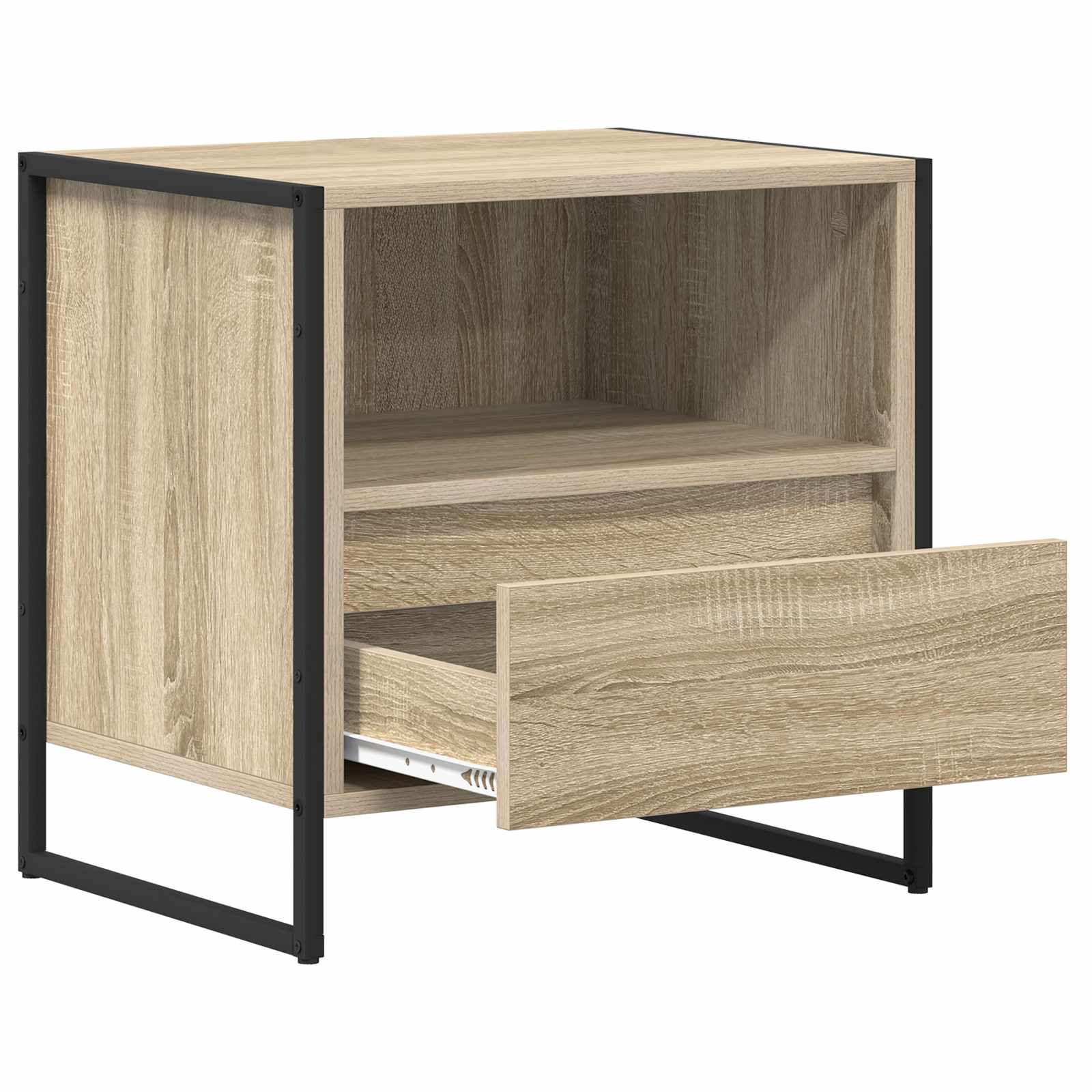 Noční Stolek Sonoma 50 X 39,5 X 50 Cm Kompozitní Dřevo