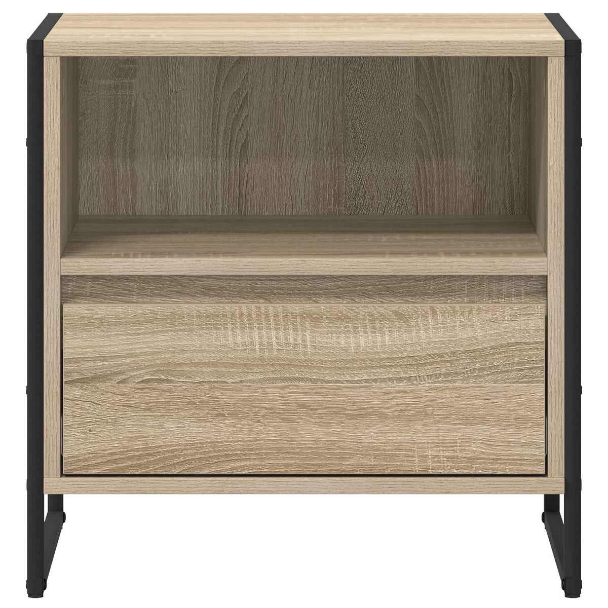 Noční Stolek 2 Ks Sonoma 50 X 39,5 X 50 Cm Kompozitní Dřevo