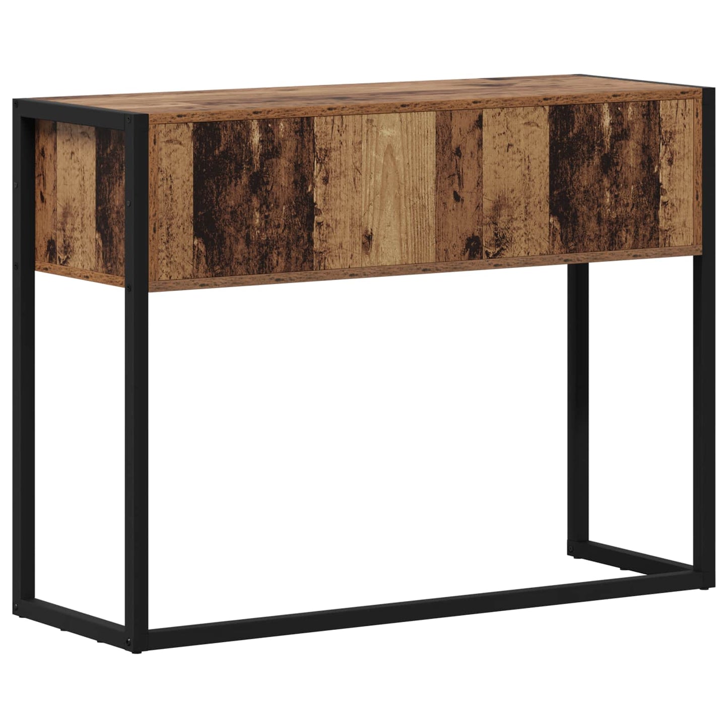 Odkládací Stolek Staré Dřevo 100 X 36 X 75 Cm Kompozitní Dřevo