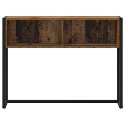 Odkládací Stolek Staré Dřevo 100 X 36 X 75 Cm Kompozitní Dřevo