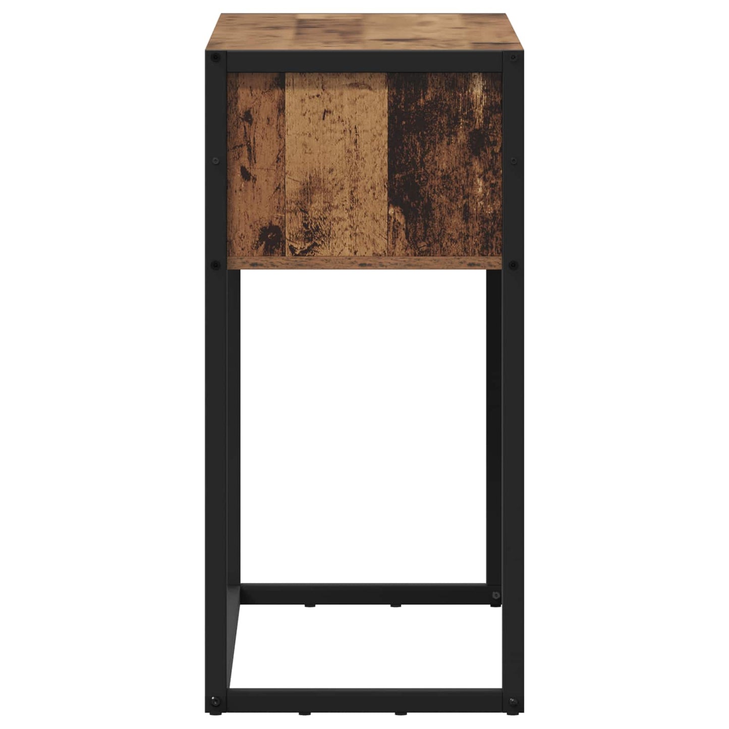 Odkládací Stolek Staré Dřevo 100 X 36 X 75 Cm Kompozitní Dřevo