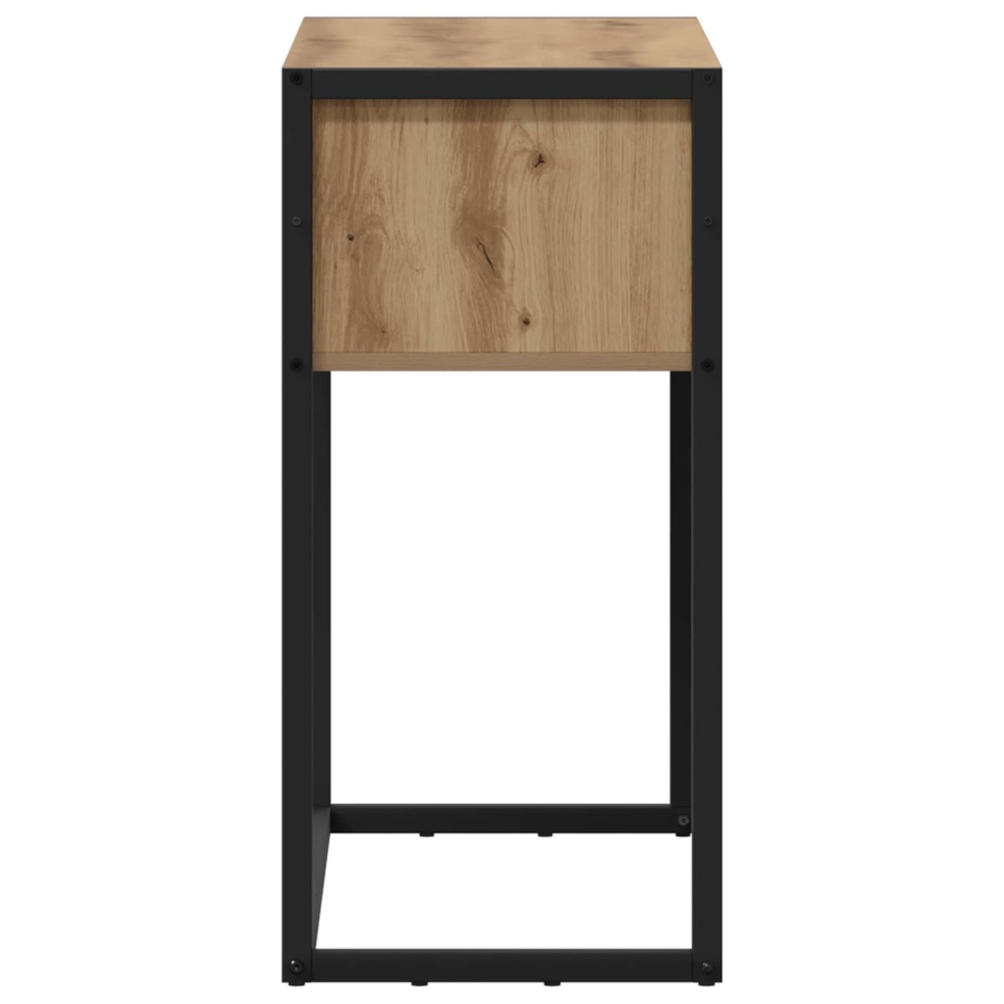 Odkládací Stolek Umělecký Dub 100 X 36 X 75 Cm Kompozitní Dřevo
