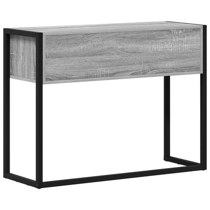 Odkládací Stolek Šedá Sonoma 100 X 36 X 75 Cm Kompozitní Dřevo