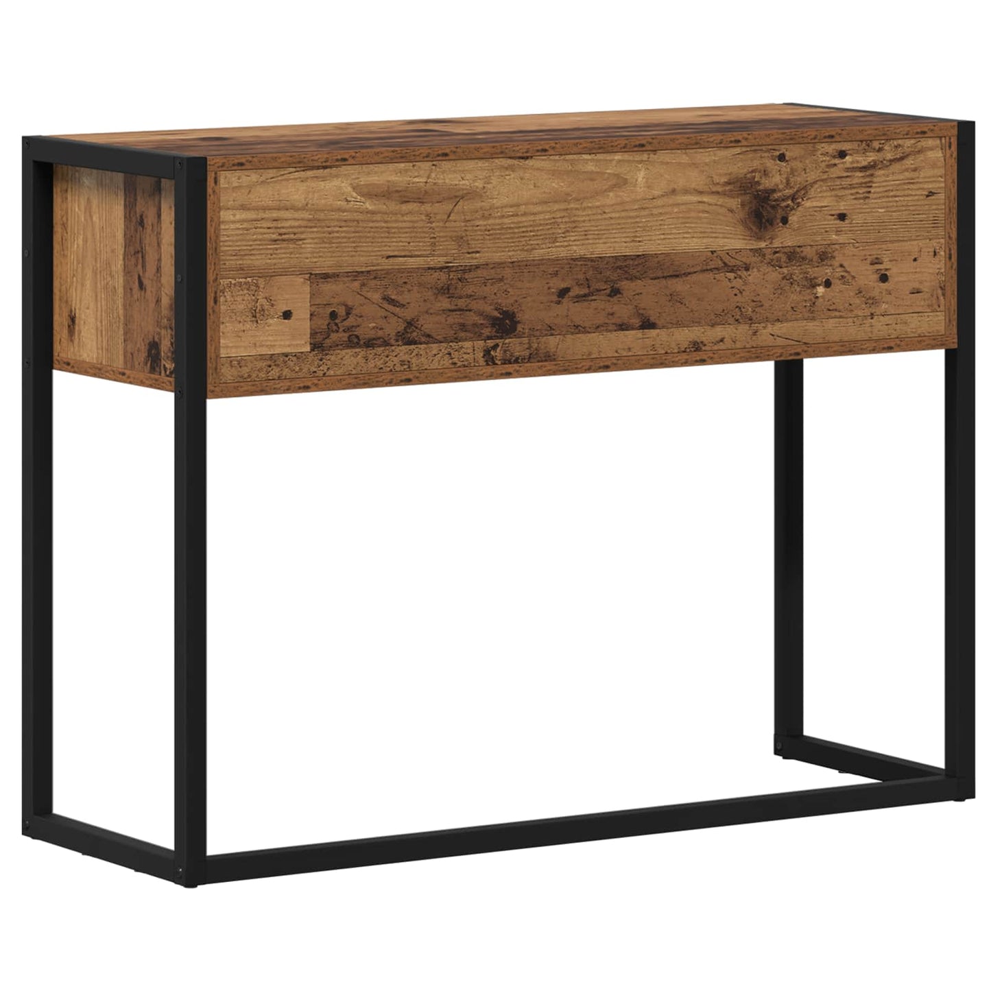 Odkládací Stolek Staré Dřevo 100 X 36 X 75 Cm Kompozitní Dřevo