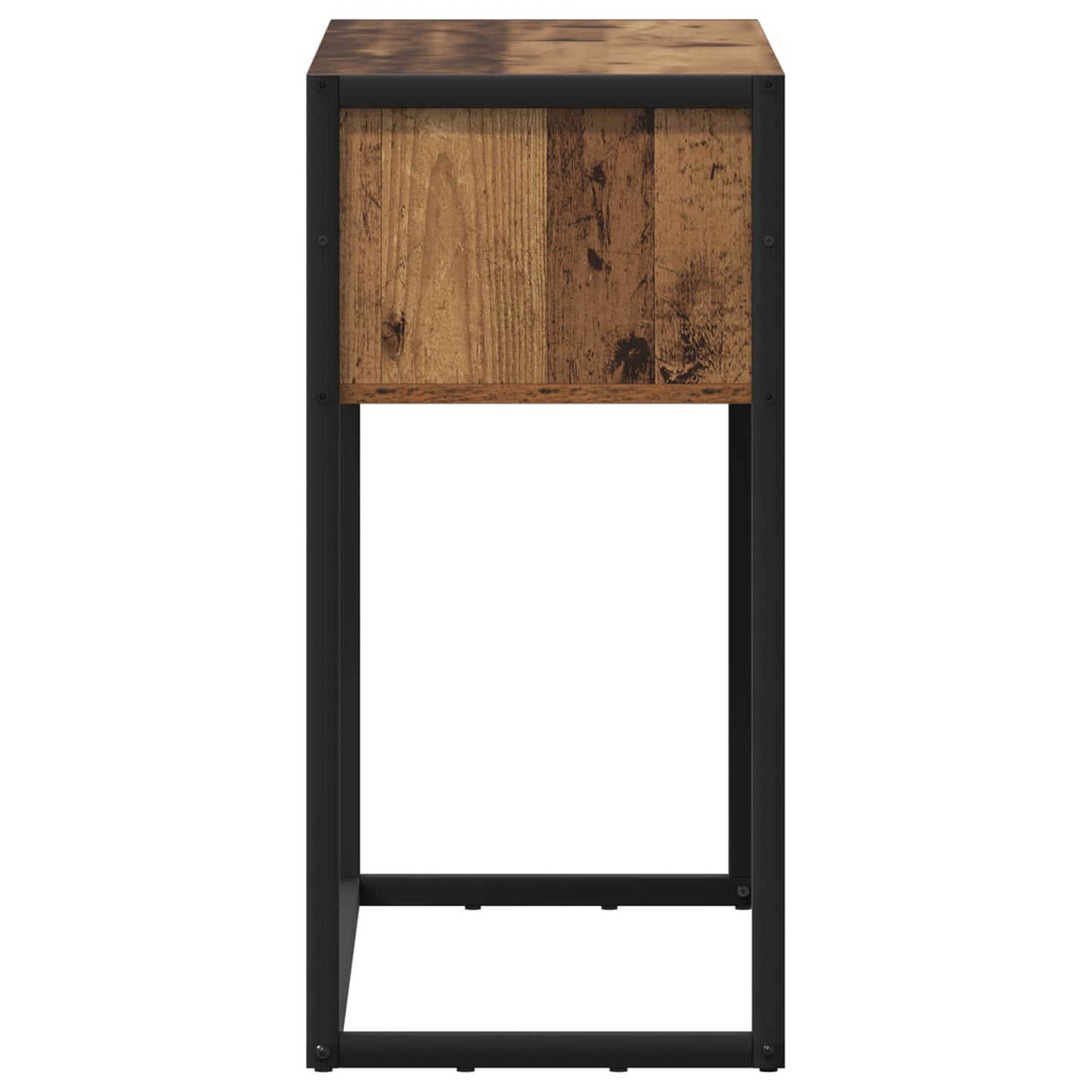Odkládací Stolek Staré Dřevo 100 X 36 X 75 Cm Kompozitní Dřevo