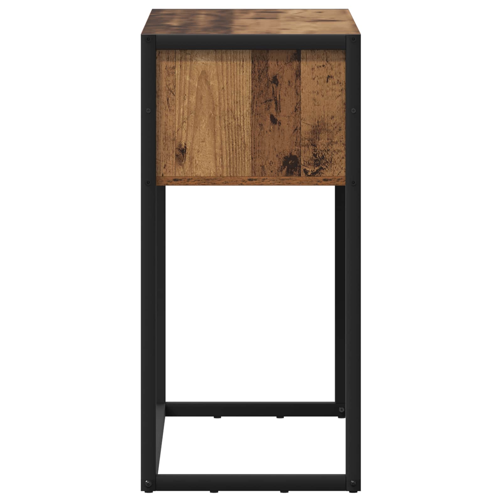Odkládací Stolek Staré Dřevo 100 X 36 X 75 Cm Kompozitní Dřevo