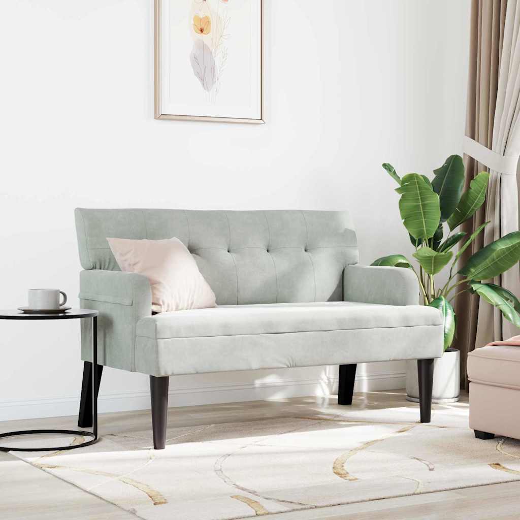 Chesterfield Lavice 112 X 65,5 X 75 Cm Samet