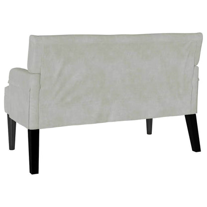 Chesterfield Lavice 112 X 65,5 X 75 Cm Samet