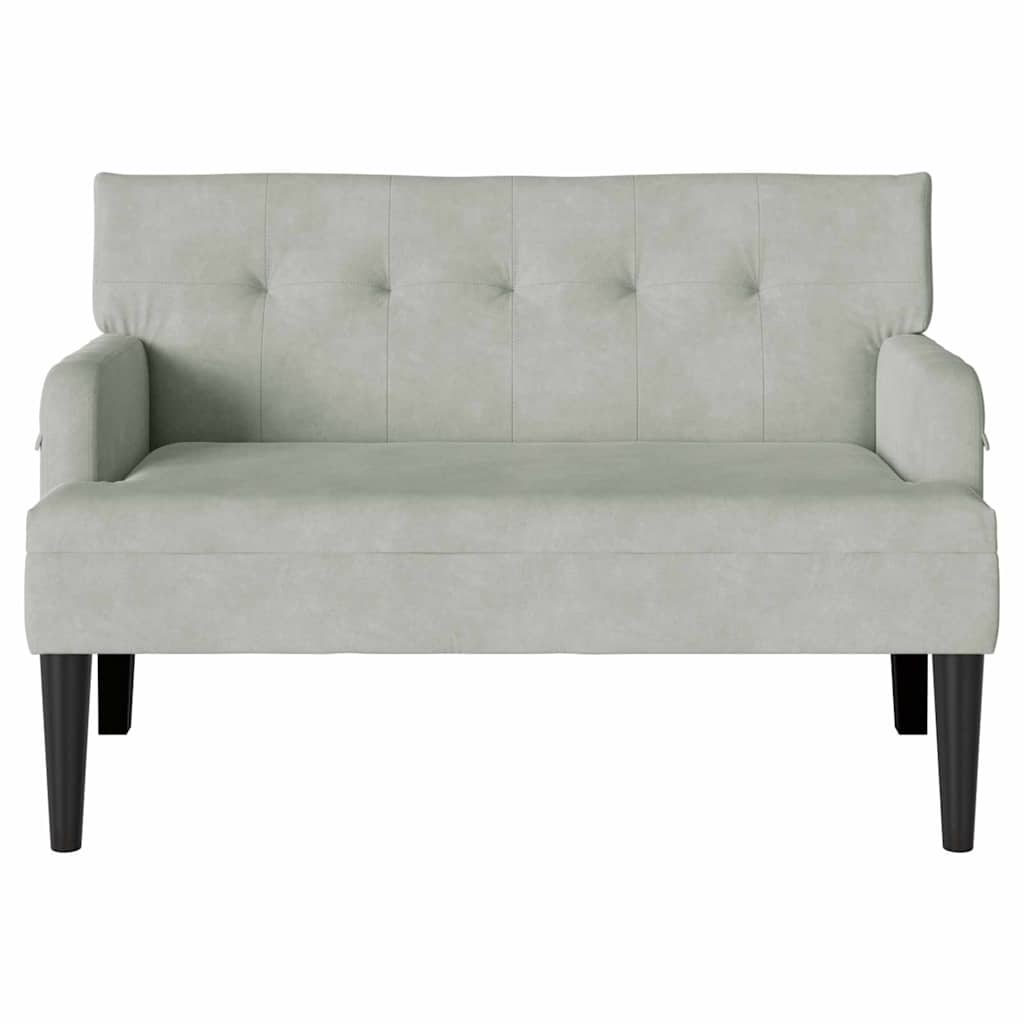 Chesterfield Lavice 112 X 65,5 X 75 Cm Samet