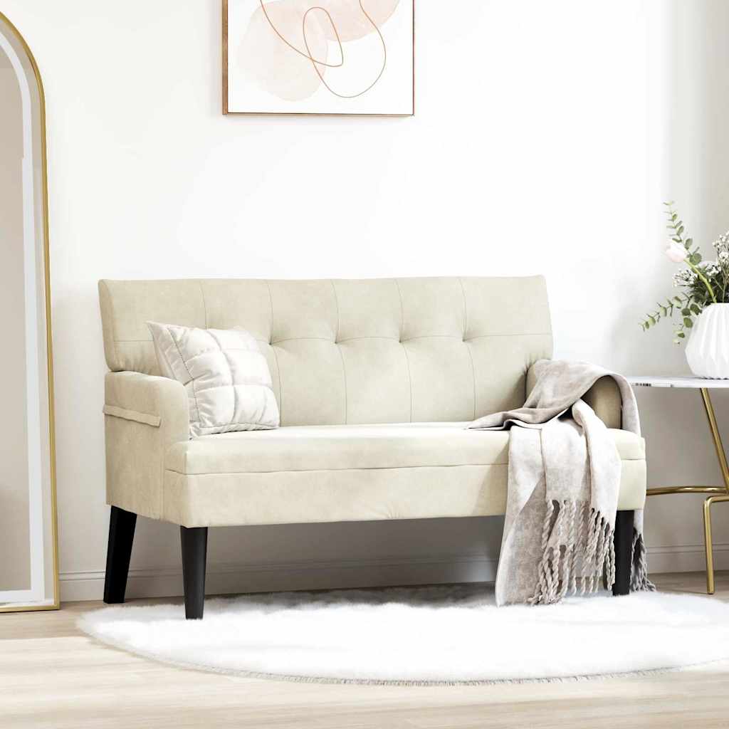 Chesterfield Lavice 112 X 65,5 X 75 Cm Samet
