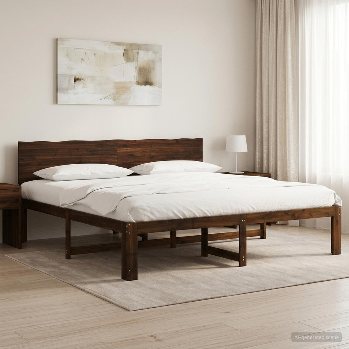 Dvoulůžkový Rám Postele S Čelem Rostock