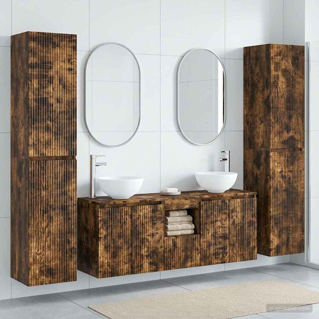 Sada Koupelnového Nábytku 5 Ks 195 X 35 X 100 Cm
