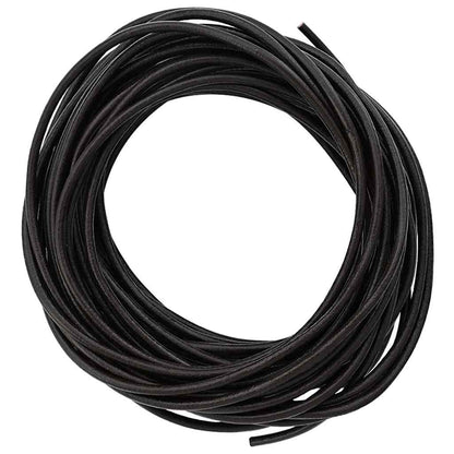 Kožený Provázek Tmavě Hnědá Ø2,5 Mm X 50 M Kůže