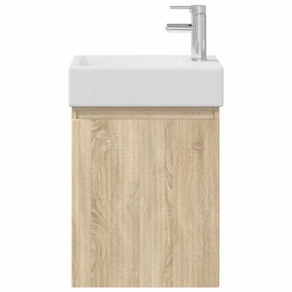 Koupelnová Skříňka S Baterií Dub Sonoma 45,5 X 22,5 X 84 Cm