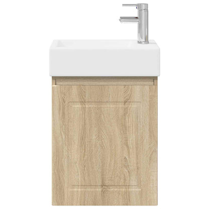 Koupelnová Skříňka S Baterií Dub Sonoma 45,5 X 22,5 X 84 Cm