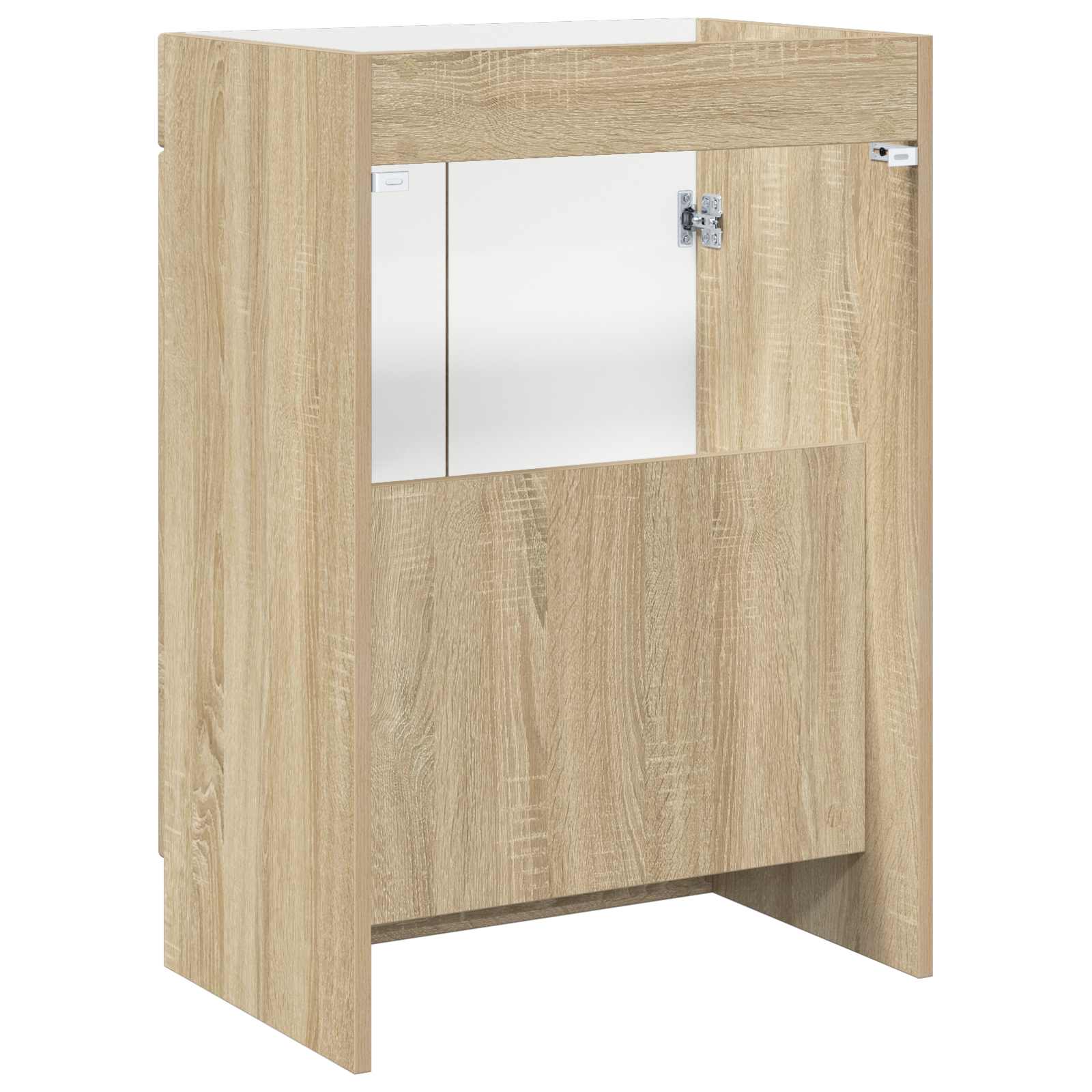 Koupelnová Skříňka Pod Umyvadlo Dub Sonoma 56 X 37,5 X 81 Cm