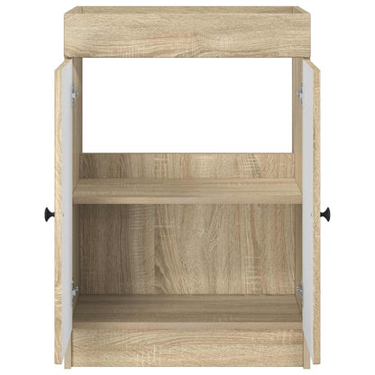 Koupelnová Skříňka Pod Umyvadlo Dub Sonoma 78,5 X 37,5 X 81 Cm