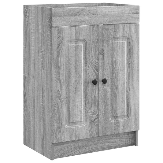 Koupelnová Skříňka Pod Umyvadlo Šedý Sonoma 78,5 X 37,5 X 81 Cm