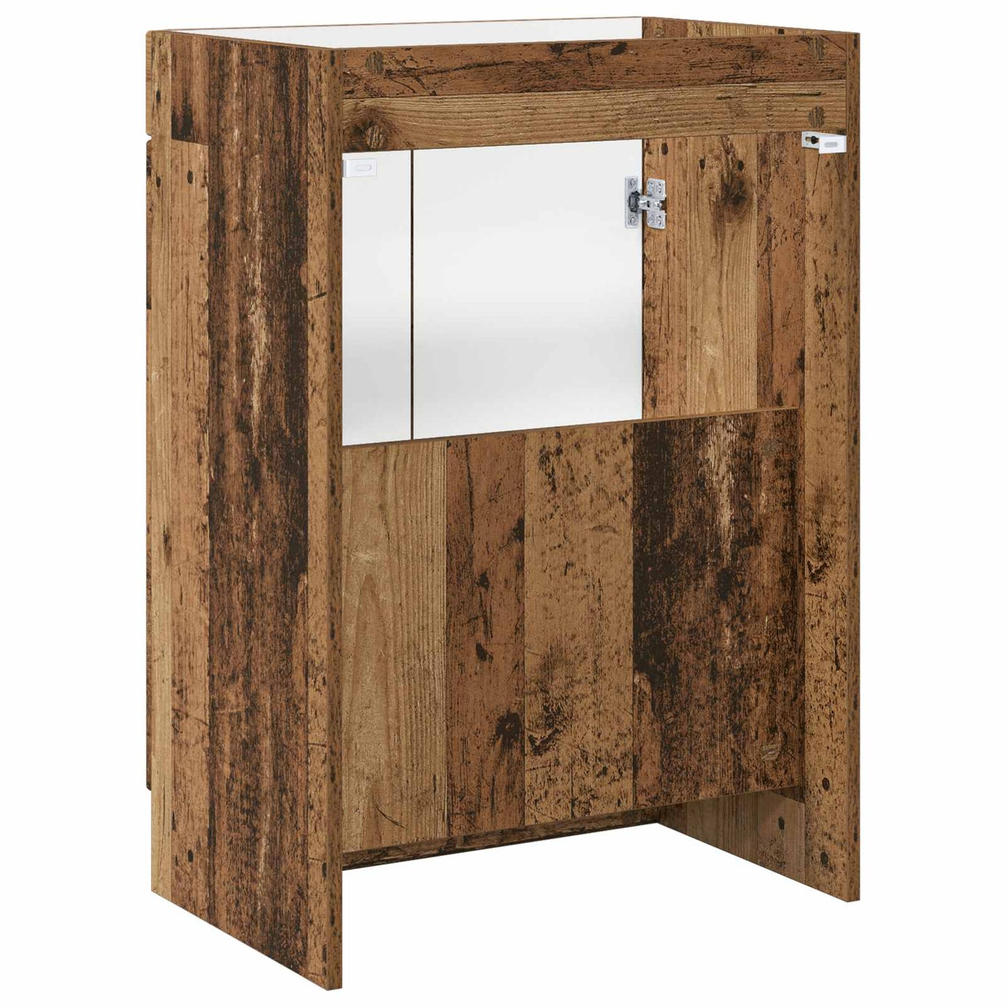 Koupelnová Skříňka Pod Umyvadlo Staré Dřevo 78,5 X 37,5 X 81 Cm