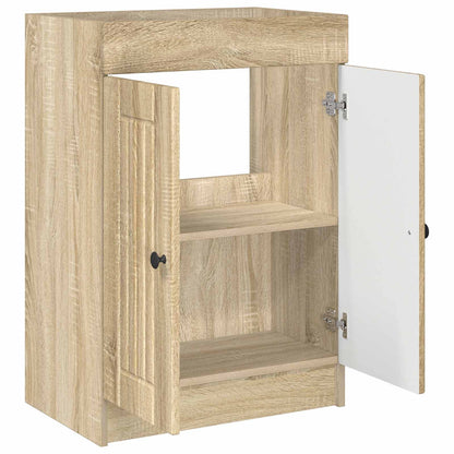 Koupelnová Skříňka Pod Umyvadlo Dub Sonoma 56 X 37,5 X 81 Cm
