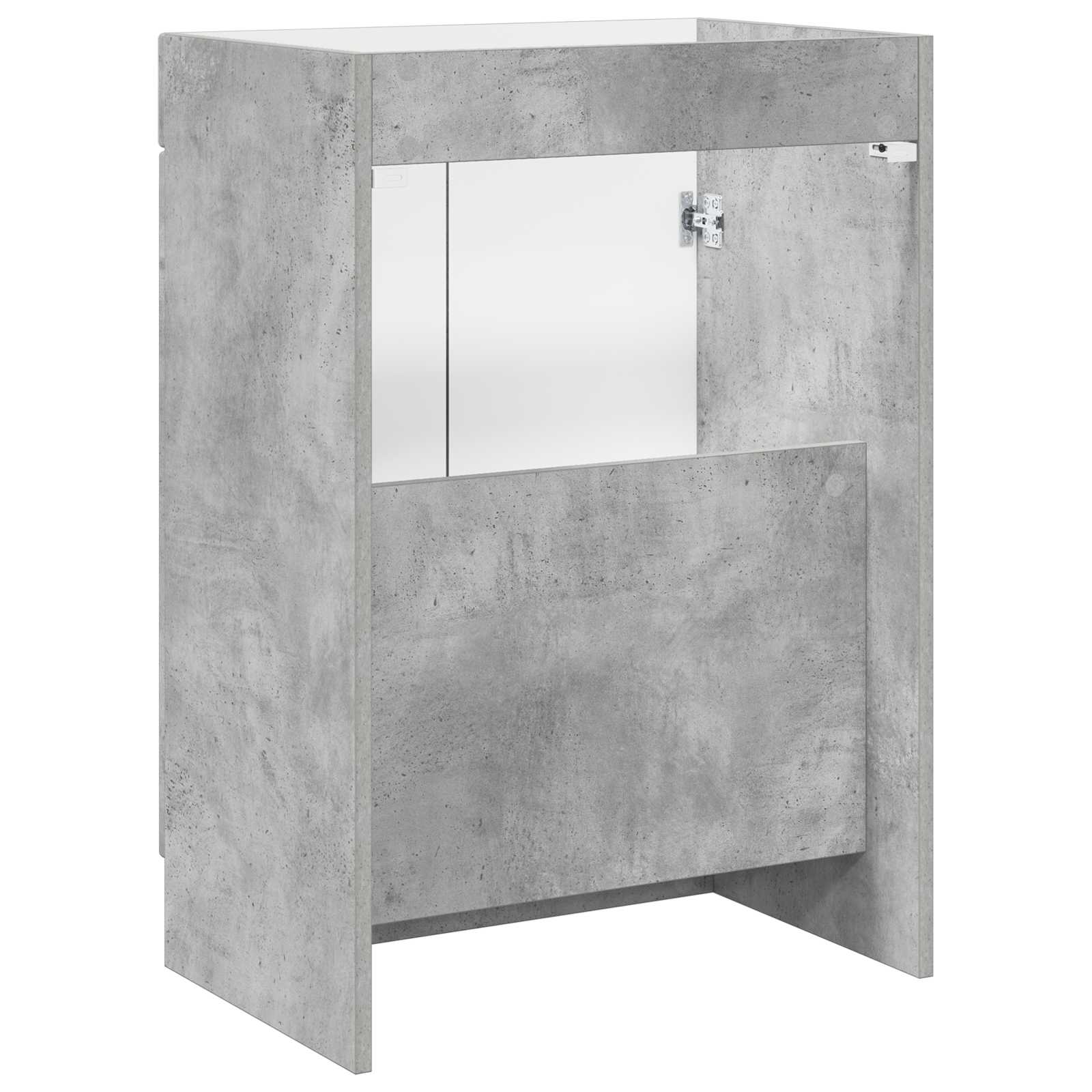 Koupelnová Skříňka Pod Umyvadlo Betonově Šedá 56 X 37,5 X 81 Cm