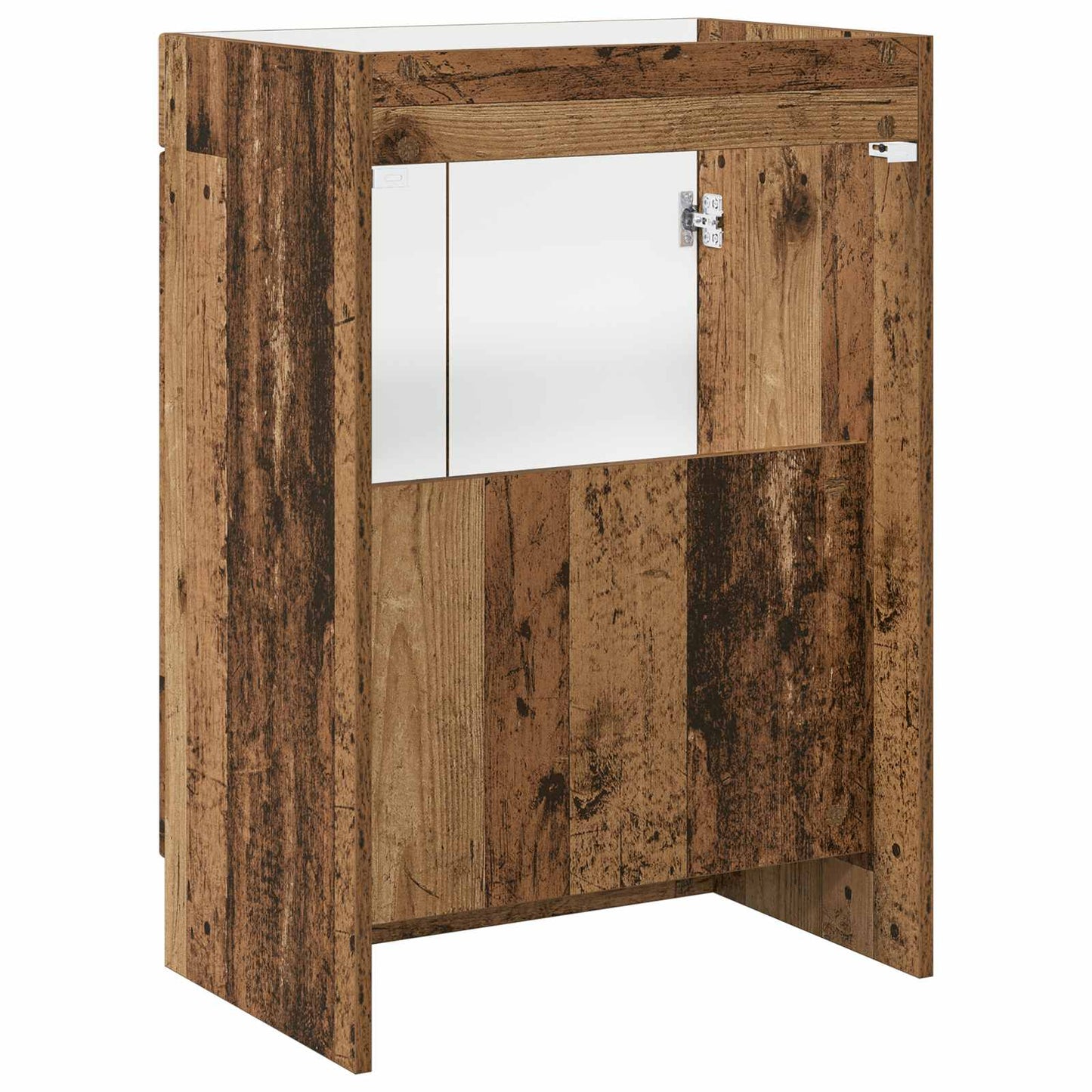 Koupelnová Skříňka Pod Umyvadlo Staré Dřevo 56 X 37,5 X 81 Cm