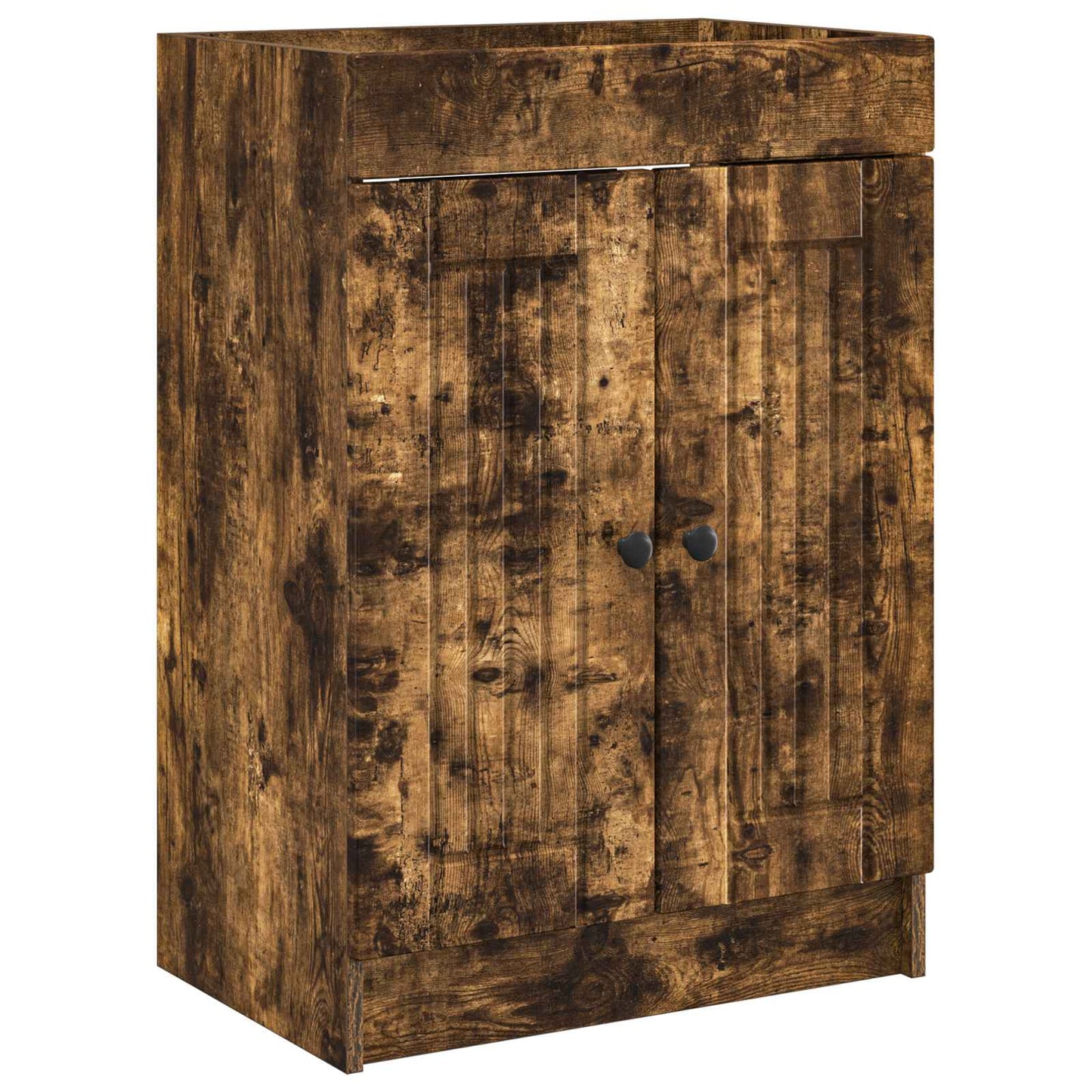Koupelnová Skříňka Pod Umyvadlo Kouřový Dub 78,5 X 37,5 X 81 Cm