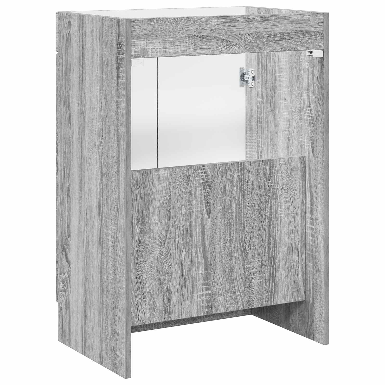 Koupelnová Skříňka Pod Umyvadlo Šedý Sonoma 78,5 X 37,5 X 81 Cm