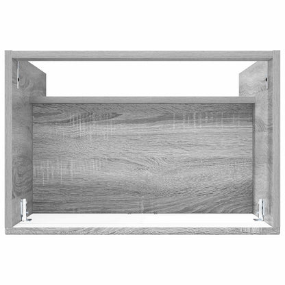 Koupelnová Skříňka Pod Umyvadlo Šedý Sonoma 78,5 X 37,5 X 81 Cm