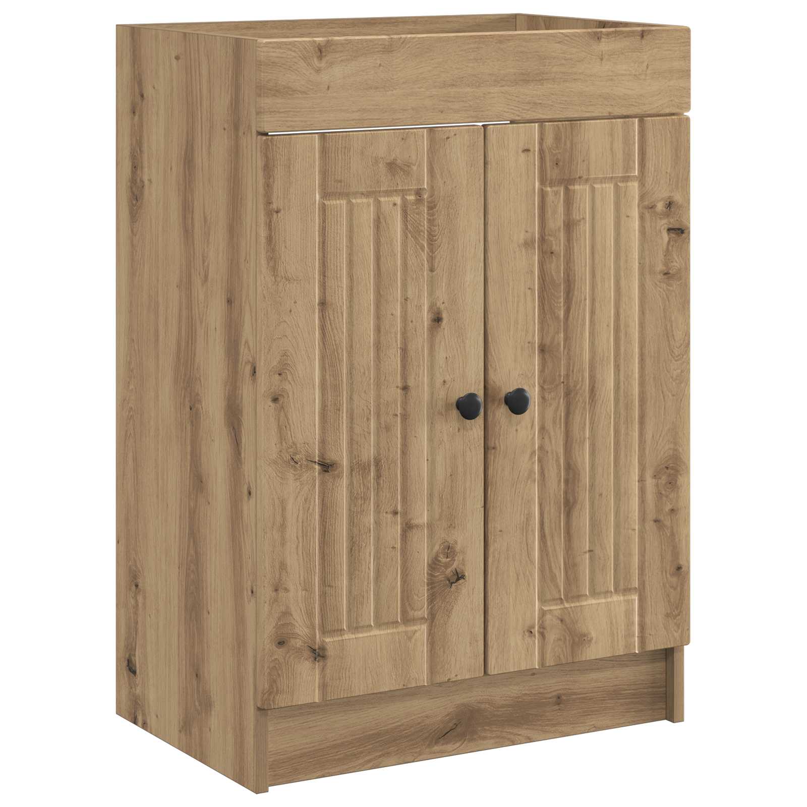 Koupelnová Skříňka Pod Umyvadlo Dub Artisan 78,5 X 37,5 X 81 Cm