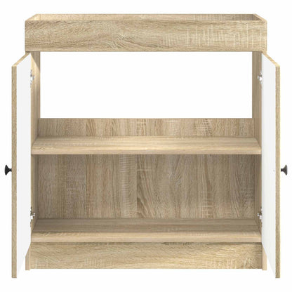 Koupelnová Skříňka Pod Umyvadlo Dub Sonoma 56 X 37,5 X 81 Cm
