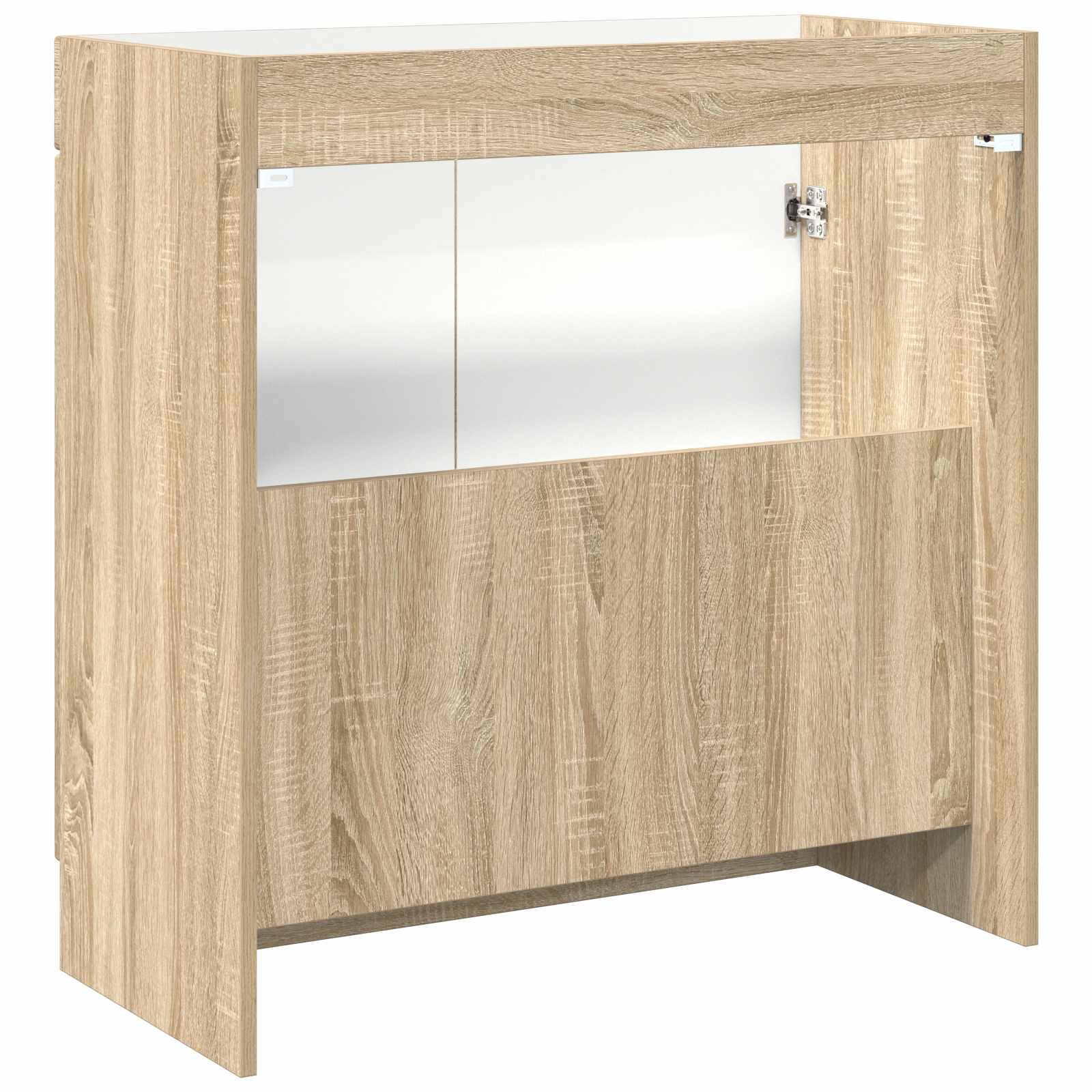 Koupelnová Skříňka Pod Umyvadlo Dub Sonoma 56 X 37,5 X 81 Cm