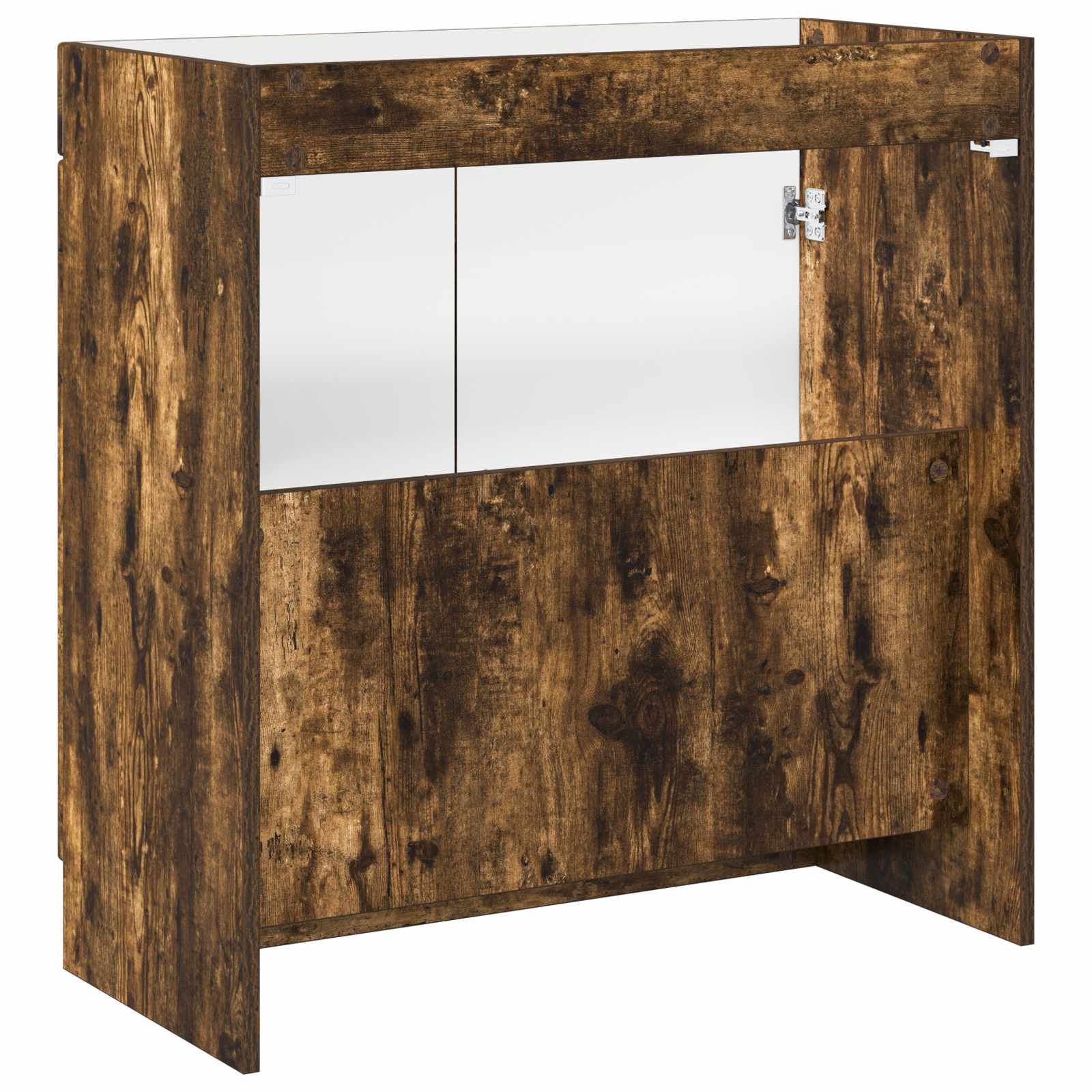Koupelnová Skříňka Pod Umyvadlo Kouřový Dub 78,5 X 37,5 X 81 Cm