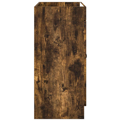 Koupelnová Skříňka Pod Umyvadlo Kouřový Dub 78,5 X 37,5 X 81 Cm