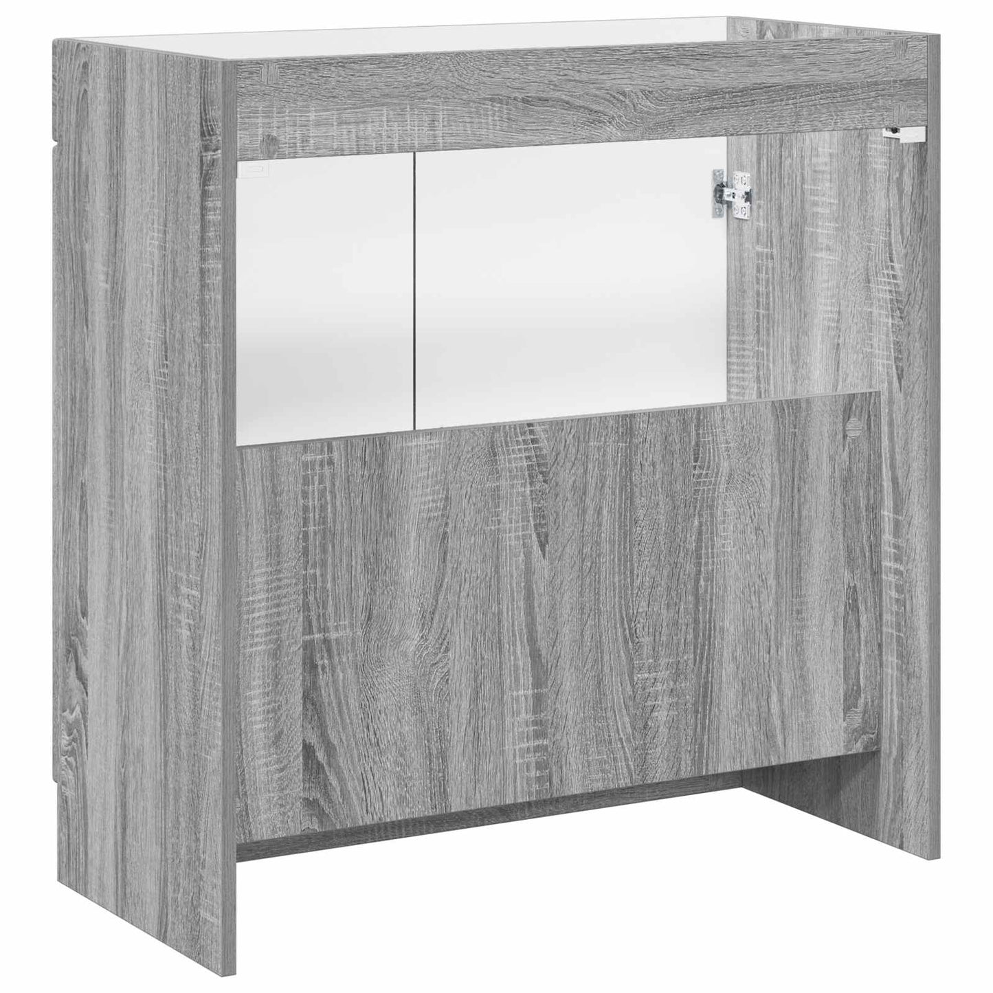 Koupelnová Skříňka Pod Umyvadlo Šedý Sonoma 78,5 X 37,5 X 81 Cm
