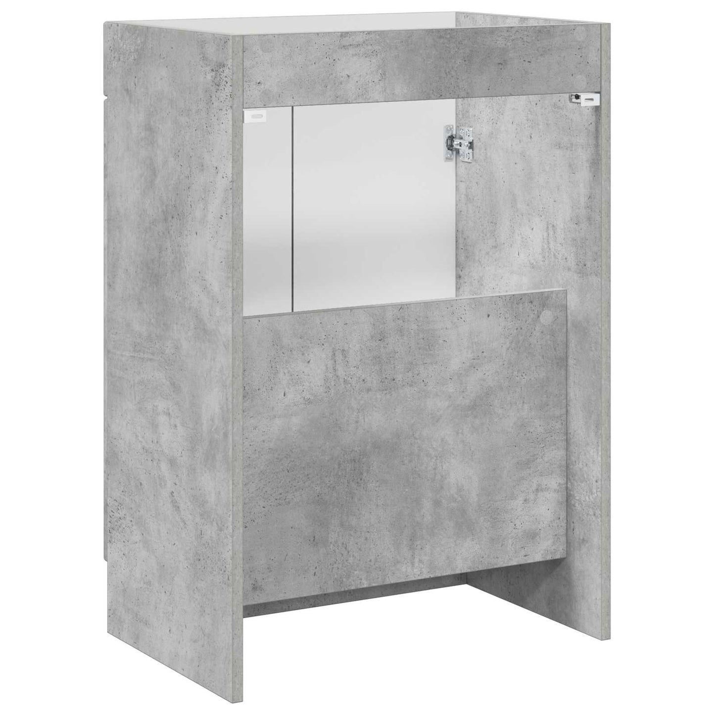 Koupelnová Skříňka Pod Umyvadlo Betonově Šedá 56 X 37,5 X 81 Cm