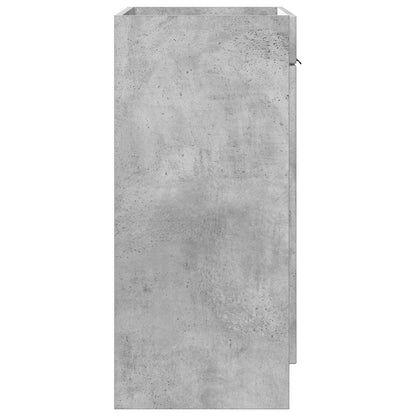 Koupelnová Skříňka Pod Umyvadlo Betonově Šedá 56 X 37,5 X 81 Cm