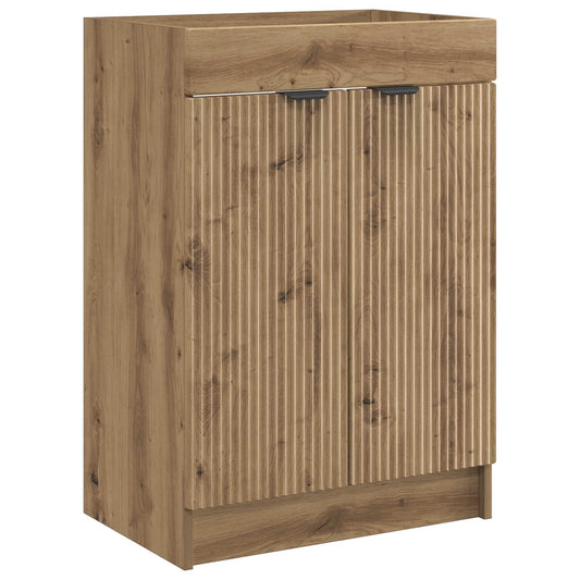 Koupelnová Skříňka Pod Umyvadlo Dub Artisan 56 X 37,5 X 81 Cm
