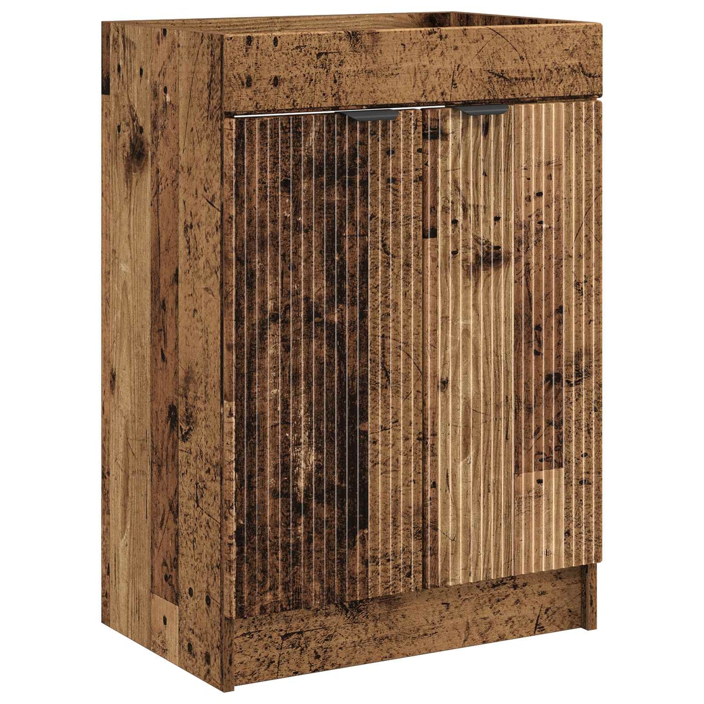 Koupelnová Skříňka Pod Umyvadlo Staré Dřevo 78,5 X 37,5 X 81 Cm